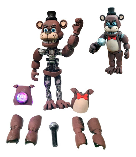 Figura Freddy Five Nights At Freddy Desarmable Accesorios