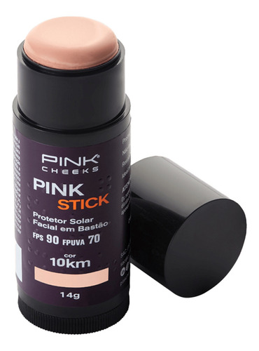 Pink Cheeks Pink Stick 10km Fps 90 Protetor Solar E Base Blz