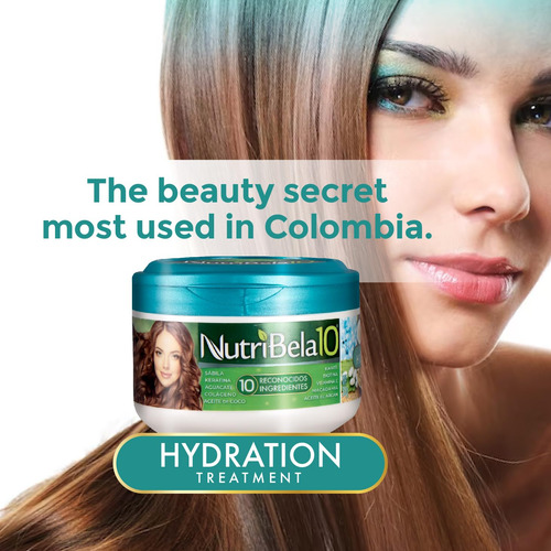 Mascarilla Capilar Nutribela Hidratante Y Reparadora Con