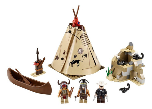 Juguete Lego The Lone Ranger Campamento Comanche (79107)