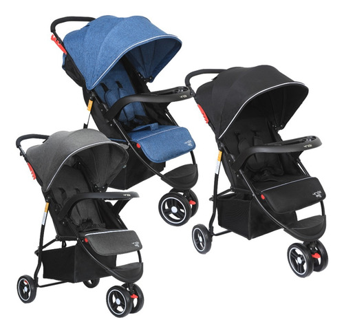 Carrinho De Bebê Passeio 3 Rodas Modo Berço 4ride Maxi Baby