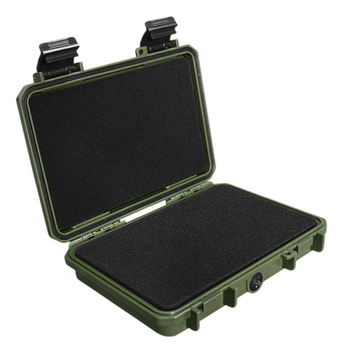 Caja De Almacenamiento De Caja Dura Impermeable Verde