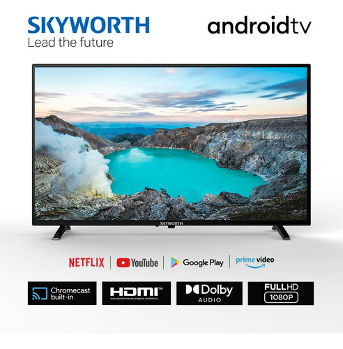 Imagen 6 de 6 de Smart 43 Pulgadas Skyworth Led Hd Android Tv