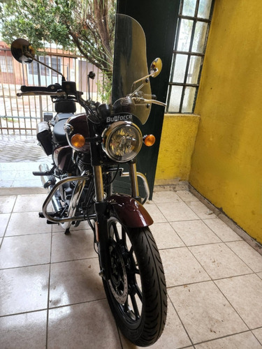 Imagen 2 de 10 de Parabrisas Moto Royal Enfield Meteor 350 En Bullforce Znorte