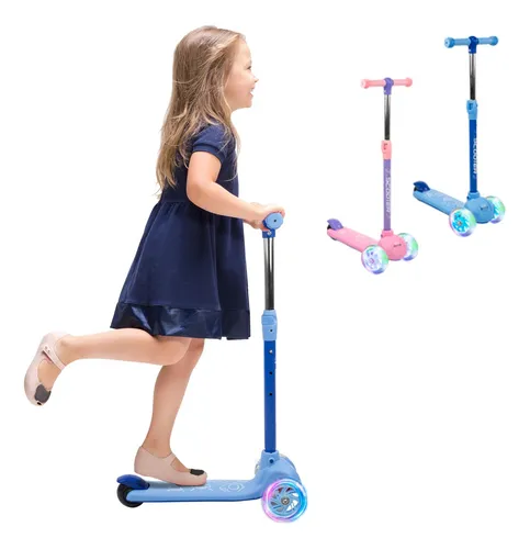 Scooter Infantil Patin Del Diablo Niños Ajustable Patineta