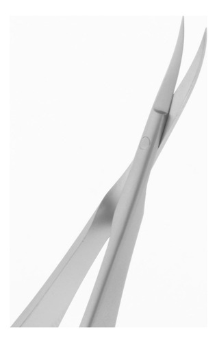 . 2pcs Cuticle Curve Stainless Steel Grooming Scissors