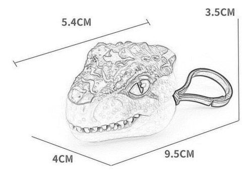 3 Vehículo De Juguete De Dinosaurio Que Tira Doble