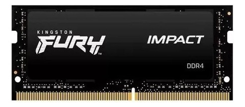 Memoria Ram Fury Impact 16gb Ddr4 Notebook 3200mhz Kingston