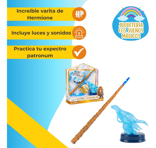 Wizarding World Varita Patronus Hermione De Harry Potter
