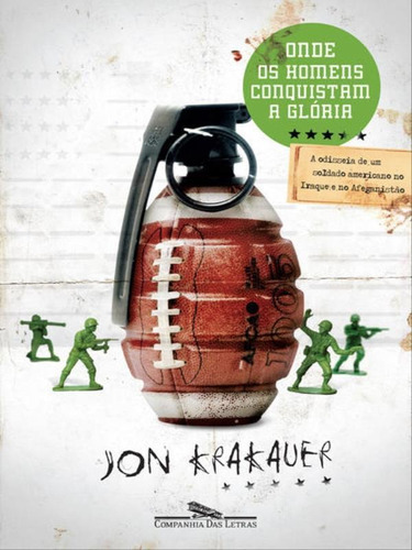 Onde Os Homens Conquistam A Glória, De Krakauer, Jon. Editora Companhia Das Letras, Capa Mole Em Português