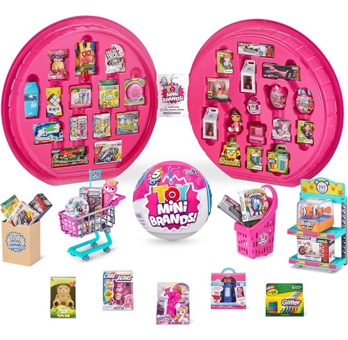 5 Surprise Toy Mini Brands Series 2 De Zuru (collectors Case