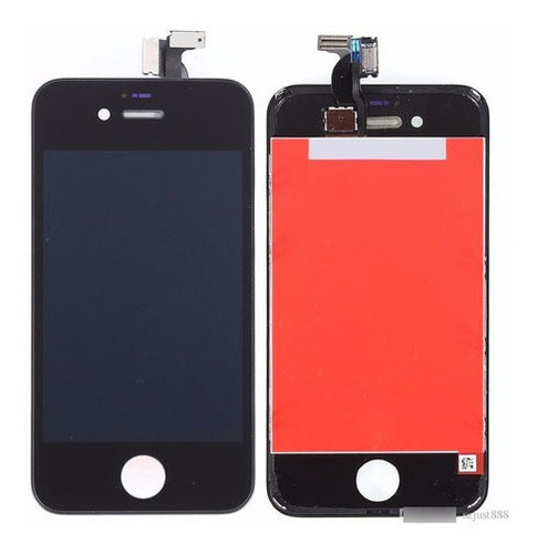 Pantalla Completa Lcd + Mica Táctil iPhone 4s + Tapa Trasera