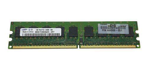 Memoria 1gb Ddr2 Ecc Pc2-6400e Hp 445166-051 459932-001