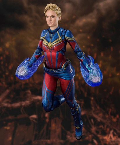 Capitana Marvel Avengers Endgame Sh Figuarts (Usado)