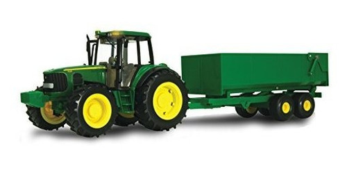 Ertl John Deere Big Farm Tractor Con Carro