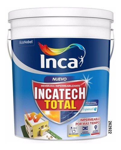 Impermeabilizante Incatech Total 4 Kgs. Inca