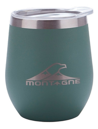 Vaso Termico Acero Inoxidable Mate Montagne