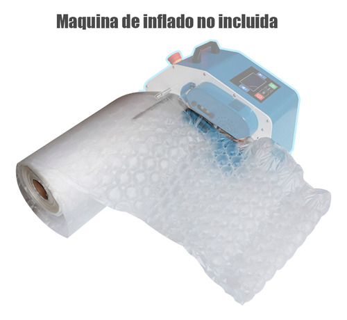 10 Bobinas 500mts Papel Burbuja Inflable Maquina De Inflado