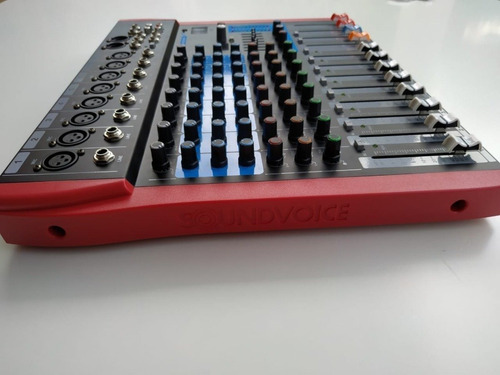 Imagem 4 de 10 de Mesa De Som Soundvoice Ms 802 Eux Com Bluetooth
