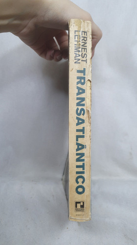 Livro Transatlântico - Ernest Lehman - Ed. Record (Usado)