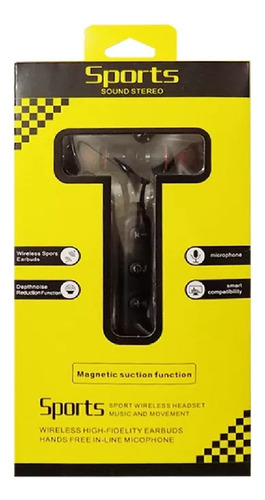 Auriculares Magnéticos Con Bluetooth Con Imán En Caja