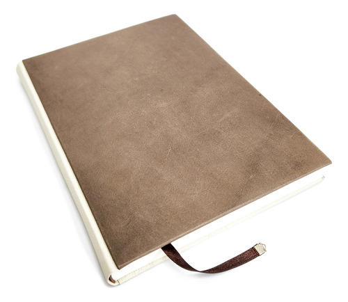 Cuaderno Artesanal Cuero/100 H.lisas/envolt.regalo