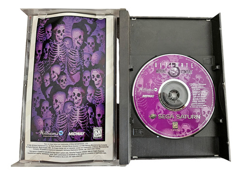 Ultimate Mortal Kombat 3 Sega Saturn Original Local Mg