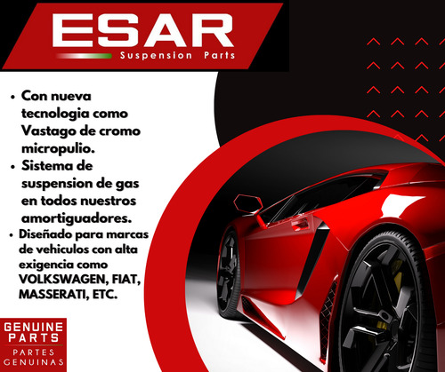 Kit 4 Amortiguadores Gas Chevrolet Spark 2011 A 2015