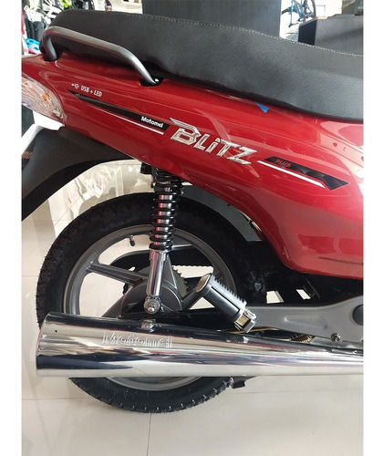 Imagen 9 de 13 de Nueva Motomel Blitz 110 Plus + Led + Usb -0km - Andes Motors