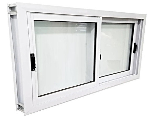 Ventana Aluminio Blanco 120x80 Con Mosquitero