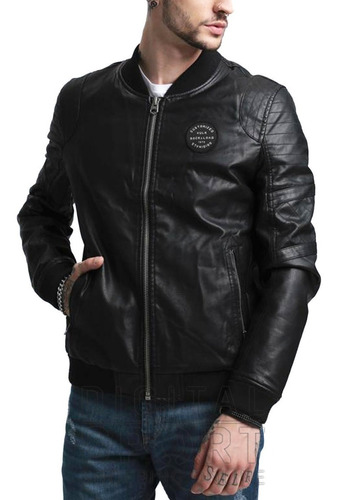 Campera Eco Cuero Deluxe Vulk