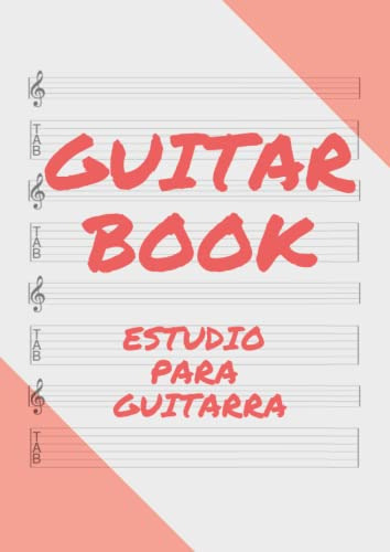 Cuaderno De Estudio Para Guitarra: Tablatura Pentagrama Diag