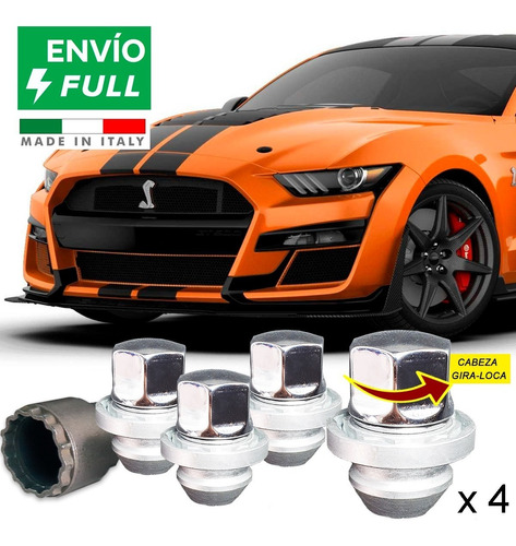 Birlos Seguridad Galaxylock Mustang V8 Ta 2018 Envió Gratis