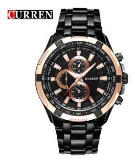 Reloj Curren 8023bkrg Negro Hombre