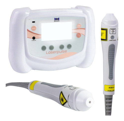 Aparelho Laserpulse Ibramed Com Caneta Laser Infra 808nm 110V/220V