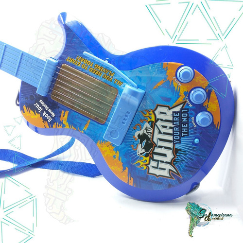 Guitarra Eléctrica Para Niños Gida Toys Hk-9010b