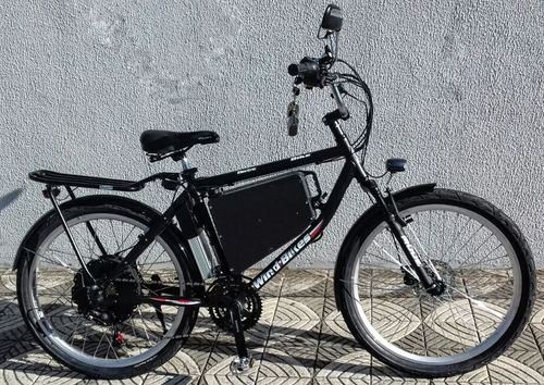 Imagem 6 de 8 de Bicicleta Elétrica Wind Bikes Modelo Daily 1500 W 48 V 15ah