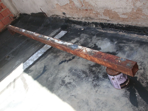 Tubo Estructural Usado De 90x90 De 4 Mts Y Espesor De 3mm