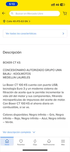 Boxer Ct 100 Ks Spoke
