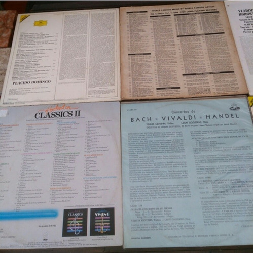 Imagem 6 de 9 de Lp Vinil Lote Grandes Compositores Música Classica 12 Un./37