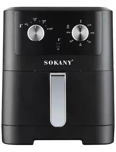 Freidora De Aire Sokany 8litros Negra Sk-zg-8045 2000w