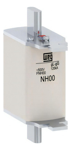 Fusível Retardado Tipo Nh Tamanho 00 16a Fnh00-16u Weg