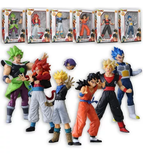 Bonecos Dragon Ball Z Boneco Goku Broly Goku Instinto Vegeta Action Figure  Pronta Entrega