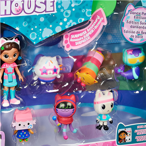 Gabby Dollhouse, Set De Regalo Delux Con 7 Figuras