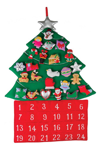 Calendario De Adviento Con &aacute;rbol De Navidad (cuenta R