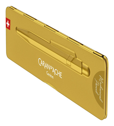 Lapiseira Caran Dache 0.5mm Luxo Goldbar