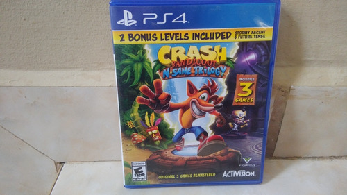 Crash Bandicoot: N. Sane Trilogy Para Ps4 (Usado)