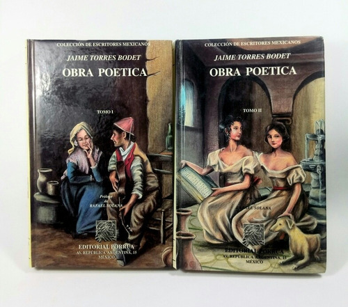 Obra Poética 2 Tomos Jaime Torres Bodet Porrúa