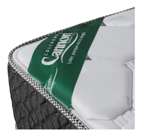 Sommier Cannon Resortes Platino 2 1/2 plazas de 190cmx140cm