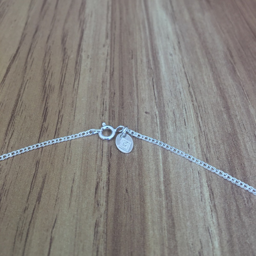Imagen 4 de 10 de Cadena Casada 45 Cm Plata Ley .925 Agálea Joyería